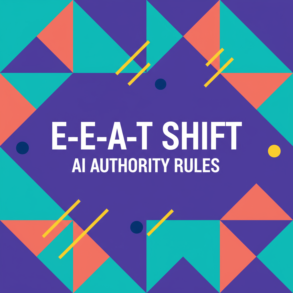 E-E-A-T shift ai authority rules