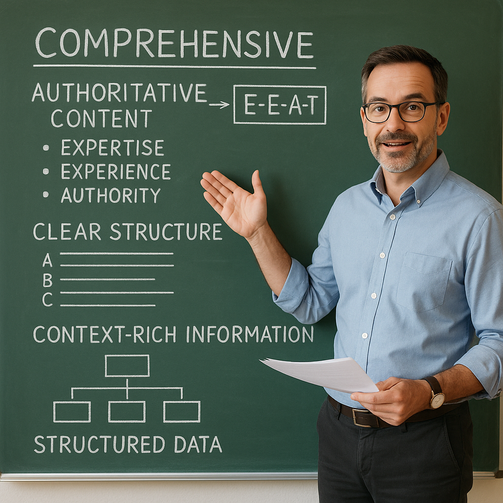 What is Generative Engine Optimization (GEO)? And why it matters 3 teacher explaining the question what is generative engine optimization?