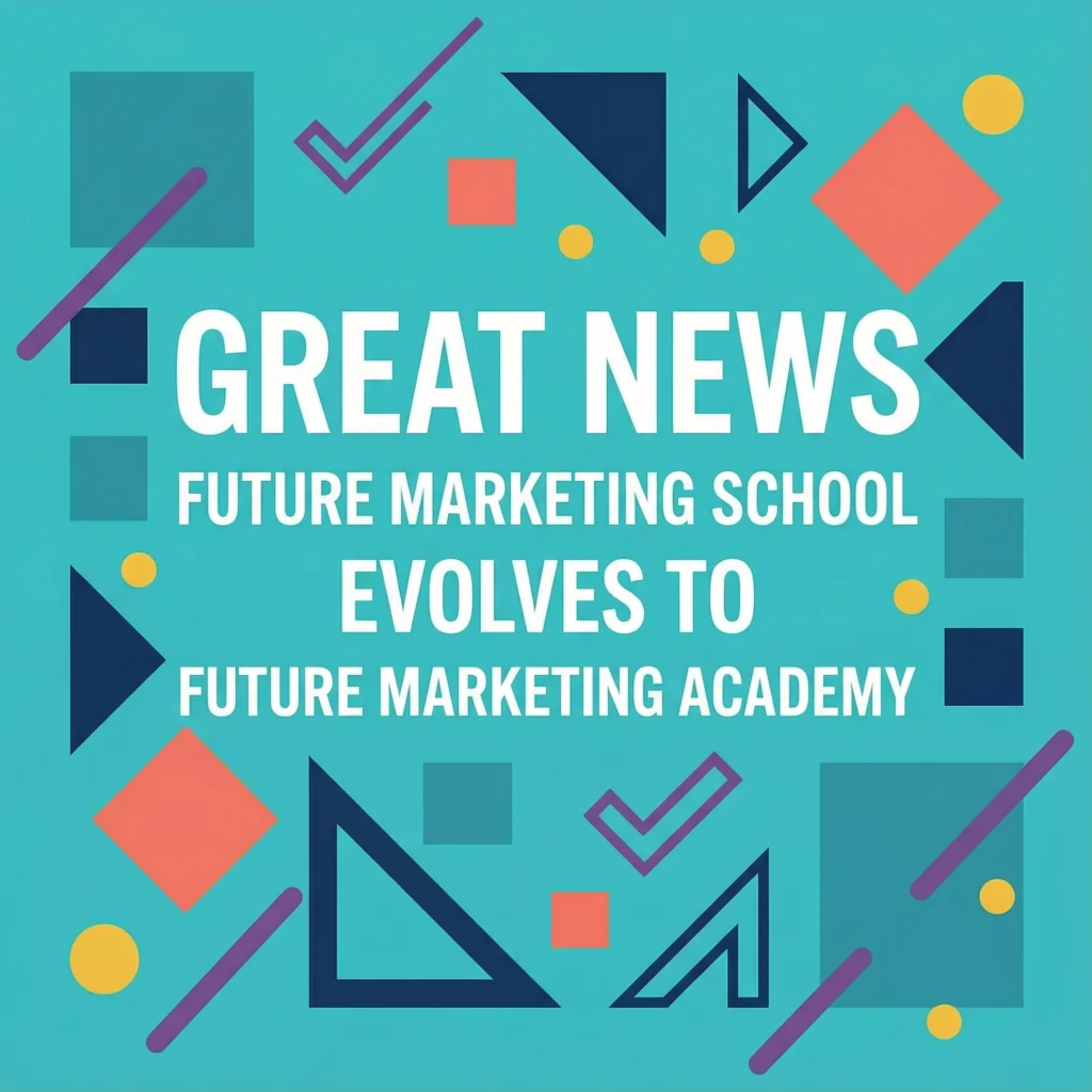 Great News Future Marketing School Evolves to Future Marketing Academy 3 future marketing school evolueert naar future marketing academy
